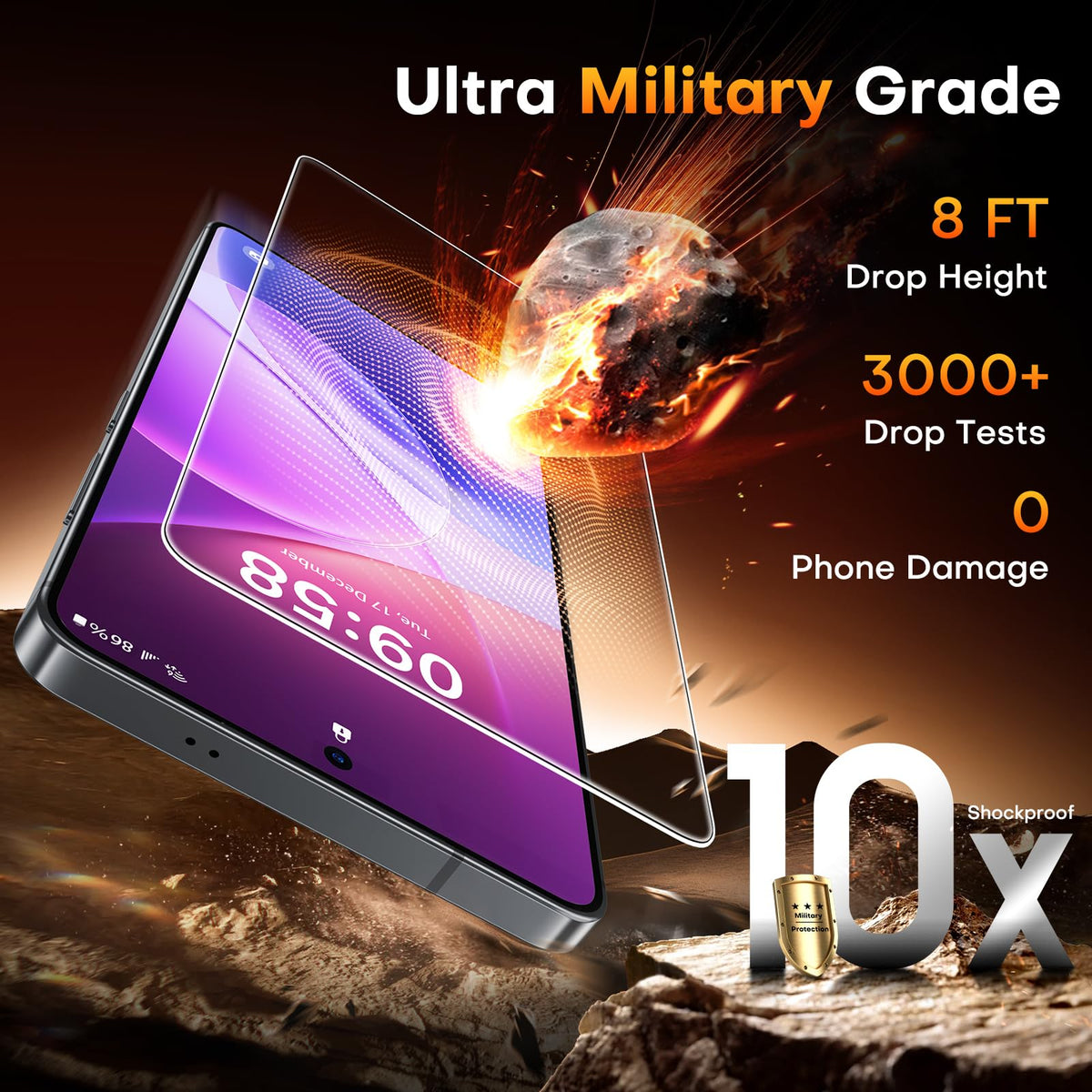 TOCOL for Samsung Galaxy S25 FE Screen Protector