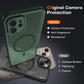TOCOL for iPhone 12 Case, Compatible with MagSafe, Alpine Green
