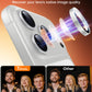 TOCOL Camera Lens Protector for iPhone 17 Pro Max/iPhone 17 Pro Tempered Glass HD Individual Scratch Resistant Camera Cover Accessories Case Friendly 2 Pack（Silvery）