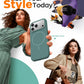 TOCOL Magnetic for iPhone 17 Pro Max Case Liquid Silicone, Midnight Green