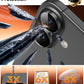 TOCOL Camera Lens Protector for iPhone 16 / iPhone 16 Plus Tempered Glass HD Individual Scratch Resistant Camera Cover Accessories Case Friendly 2 Pack（Black）