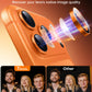 TOCOL Camera Lens Protector for iPhone 17 Pro Max/iPhone 17 Pro Tempered Glass HD Individual Scratch Resistant Camera Cover Accessories Case Friendly 2 Pack（Orange）