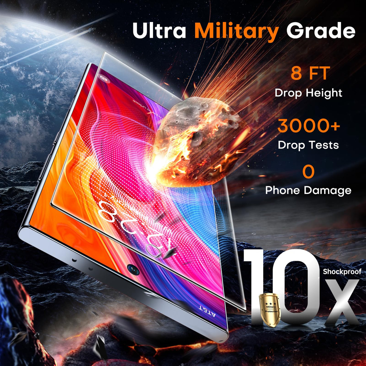 TOCOL for Samsung Galaxy S24 Ultra Screen Protector