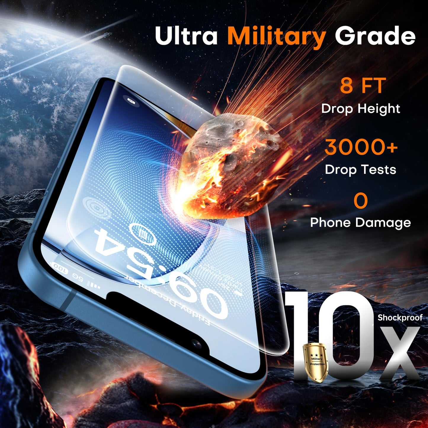 TOCOL for iPhone 13 Mini Screen Protector, Clear