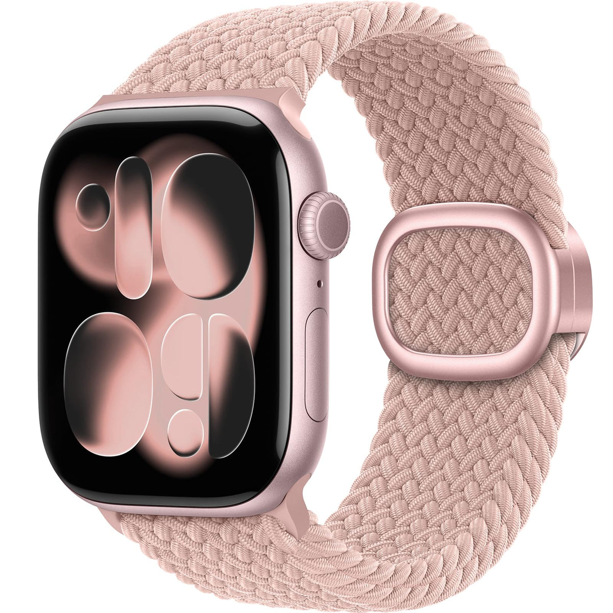 TOCOL Compatible with Apple Watch Bands for Women Men Braided Stretchy Band