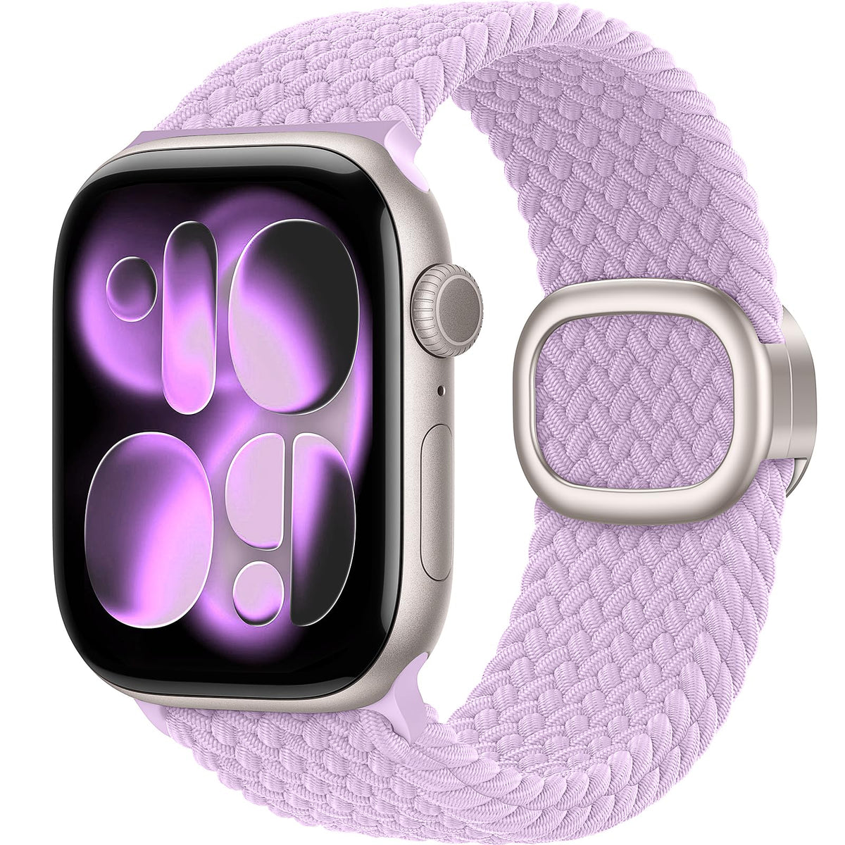TOCOL Compatible with Apple Watch Bands for Women Men Braided Stretchy Band