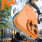 TOCOL for iPhone 13 Pro Case, Compatible with MagSafe, Orange