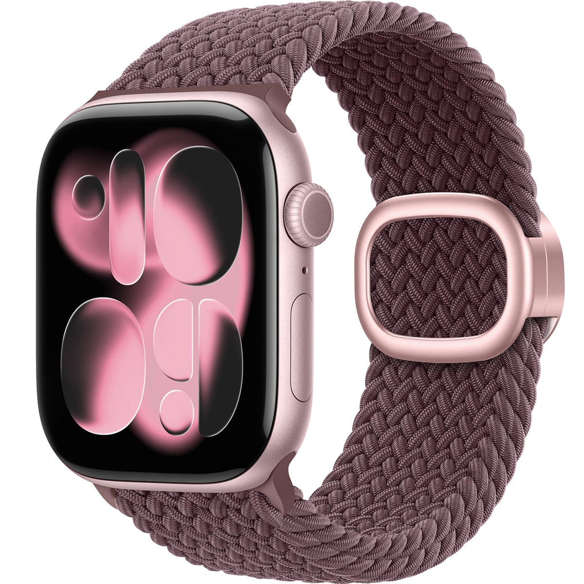 TOCOL Compatible with Apple Watch Bands for Women Men Braided Stretchy Band