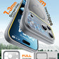 TOCOL for iPhone 17 Pro Case, Compatible with MagSafe, Gray