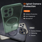 TOCOL for iPhone 12 Pro Max Case, Compatible with MagSafe, Alpine Green