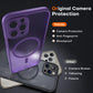 TOCOL for iPhone 12 Pro Max Case, Compatible with MagSafe, Midnight Purple