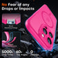 TOCOL for iPhone 14 Pro Case, Compatible with MagSafe, Hot Pink