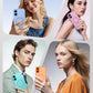 TOCOL for iPhone 16 Case, Compatible with MagSafe, Light Blue
