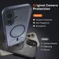 TOCOL for iPhone 16 Case, Compatible with MagSafe, Black