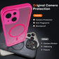 TOCOL for Phone 13 Case, Compatible with Magsafe Charger, Full Camera Protection, Drop Protection, Translucent Matte Phone Case for iPhone 13 6.1 inch (Hot Pink)