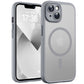 TOCOL for Phone 13 Case, Compatible with Magsafe Charger, Full Camera Protection, Drop Protection, Translucent Matte Phone Case for iPhone 13 6.1 inch (Gray)
