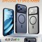 TOCOL Magnetic for iPhone 17 Pro Max Case 6.9-Inch, Compatible with MagSafe, Full Camera Protection, Built-in Magnetic Ring, Drop Protection Shockproof Translucent Matte Phone Cover
