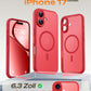 TOCOL Magnetic for iPhone 17 Case 6.3-Inch, Compatible with MagSafe, Full Camera Protection, Built-in Magnetic Ring, Drop Protection Shockproof Slim Translucent Matte Phone Cover