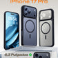 TOCOL Magnetic for iPhone 17 Pro Case 6.3-Inch, Compatible with MagSafe, Full Camera Protection, Built-in Magnetic Ring, Drop Protection Shockproof Slim Translucent Matte Phone Cove