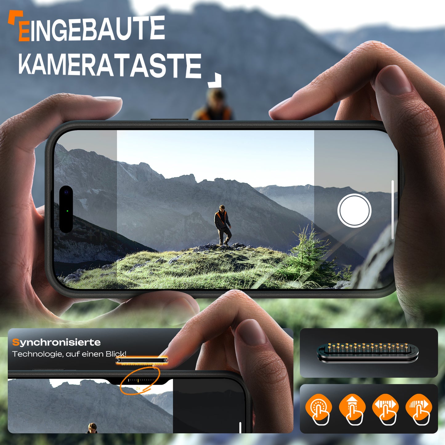 TOCOL Magnetic for iPhone 17 Case 6.3-Inch, Compatible with MagSafe, Full Camera Protection, Built-in Magnetic Ring, Drop Protection Shockproof Slim Translucent Matte Phone Cover