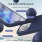 TOCOL [5 in 1] for iPhone 13 Pro Max Case, with 2 Pack Screen Protector + 2 Pack Camera Lens Protector, Slim Liquid Silicone Phone Case 6.7 Inch, [Anti-Scratch] [Drop Protection],Blue